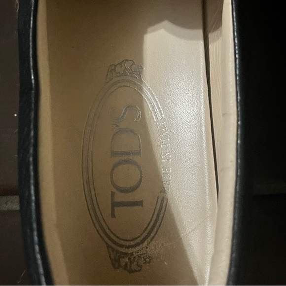 Tod’s Espadrille Flats Sz 37 - Picture 2 of 9